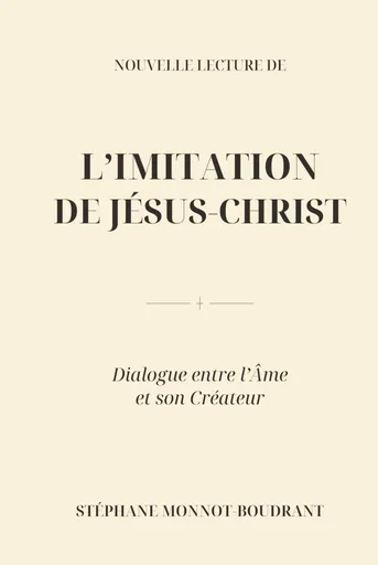 Couverture de Nouvelle lecture de l'Imitation de Jésus-Christ